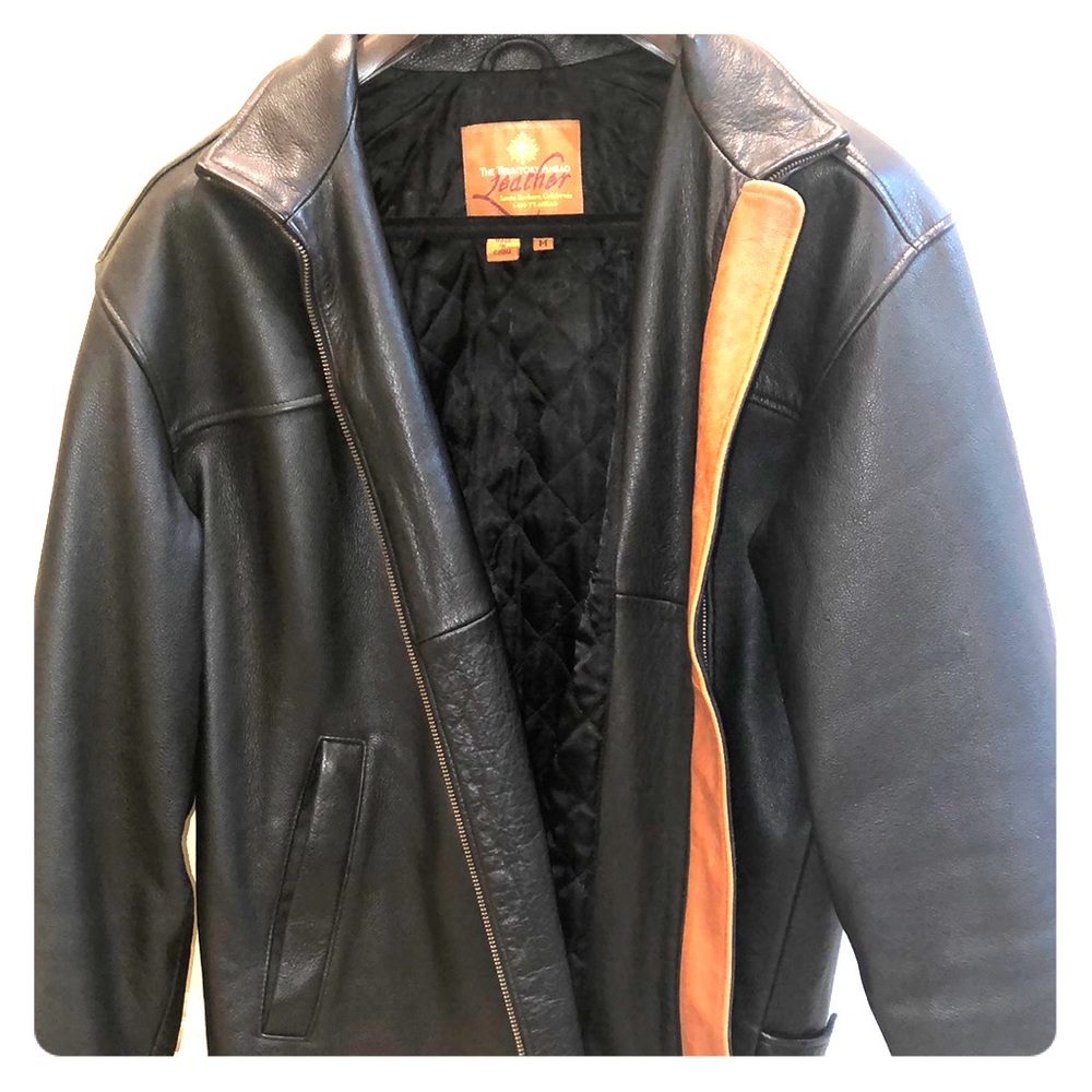 The Territory Ahead Black Leather Jacket